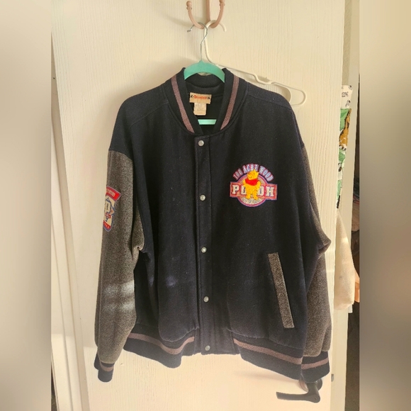 Disney Jackets & Blazers - Vintage Disney Winnie The Pooh Varsity Jacket
